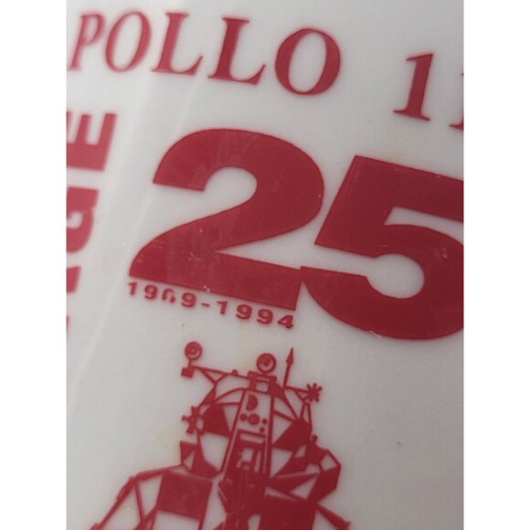 VTG 1994 Commemorative 25 Years Honeywell Space Systems Apollo 11 Coffee Mug Cup - Picture 6 of 6